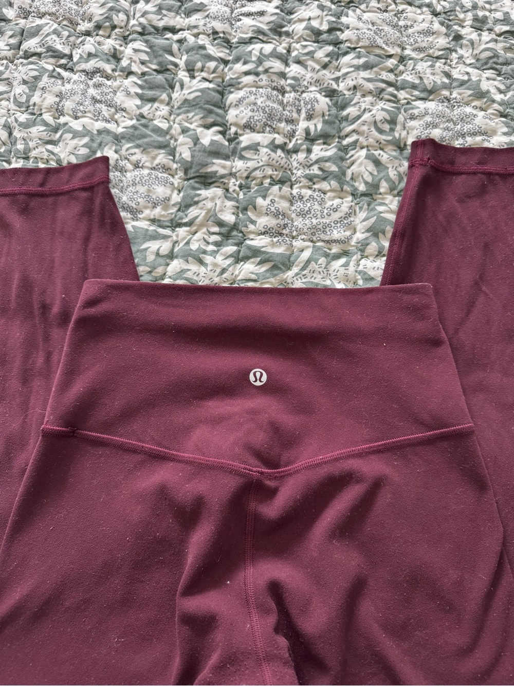 lululemon athletica Burgundy align High-Rise Leggings